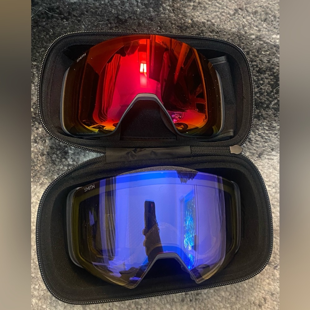 Smith Optics 4D MAG slate snow goggles